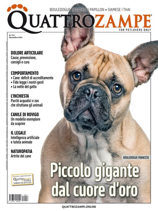 Title details for Quattrozampe by Edizioni Morelli srl - Available